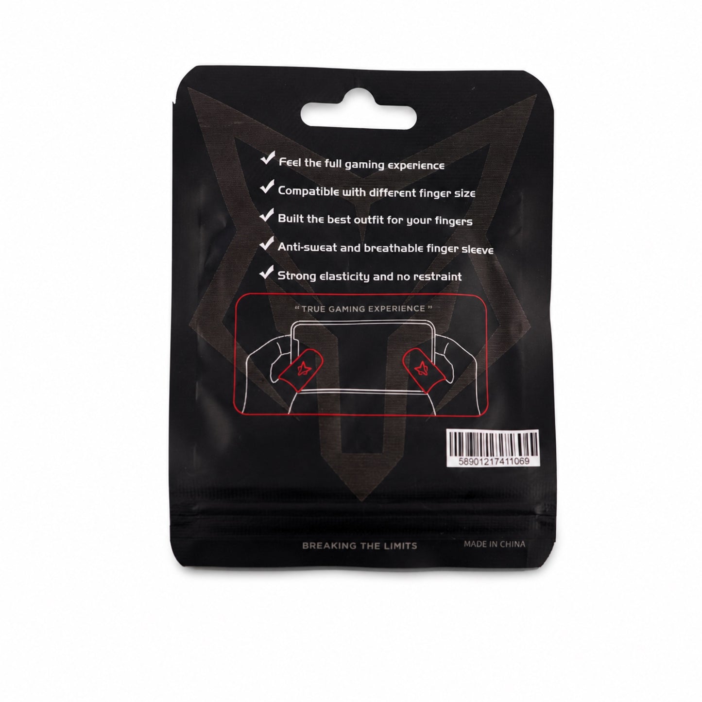 Sarafox V2 Finger Sleeves — Blue — 1 Pair