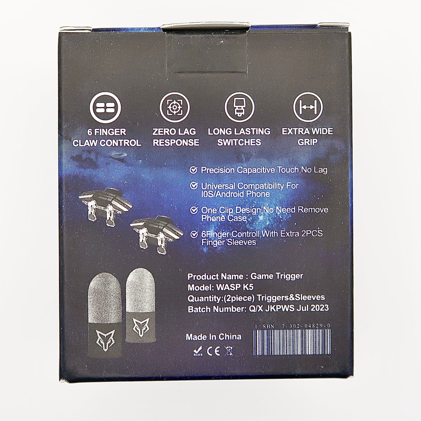 Sarafox K5 Mobile Gaming Trigger Kit