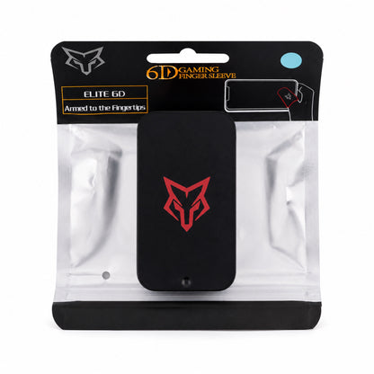 (blue) Sarafox V6 Finger Sleeves with Storage Tin — 2 Pairs