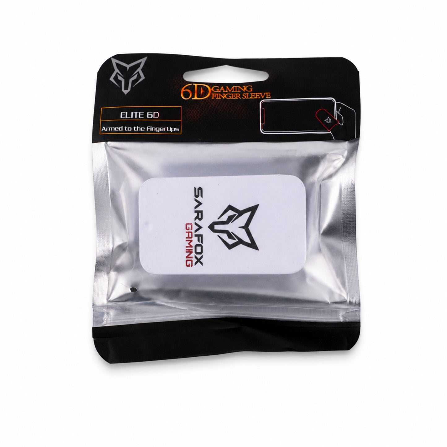 Sarafox V8 Finger Sleeves with Storage Tin — 2 Pairs
