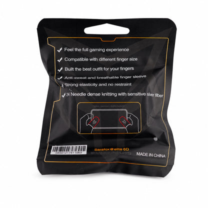 Sarafox V8 Finger Sleeves with Storage Tin — 2 Pairs