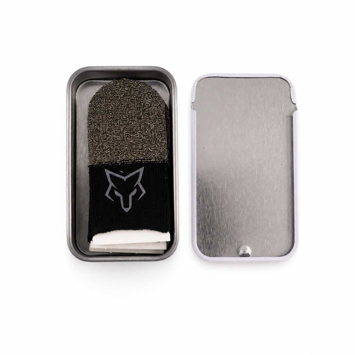 Sarafox V8 Finger Sleeves with Storage Tin — 2 Pairs