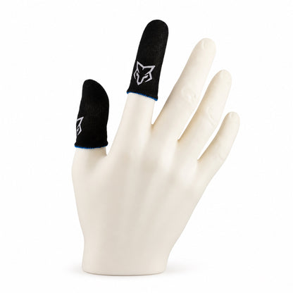 (blue) Sarafox V6 Finger Sleeves with Storage Tin — 2 Pairs