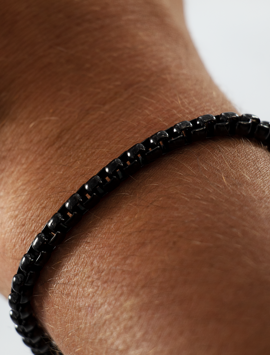 Black Stainless Steel Bracelet | Stainless Steel Bracelets | sxc.gg