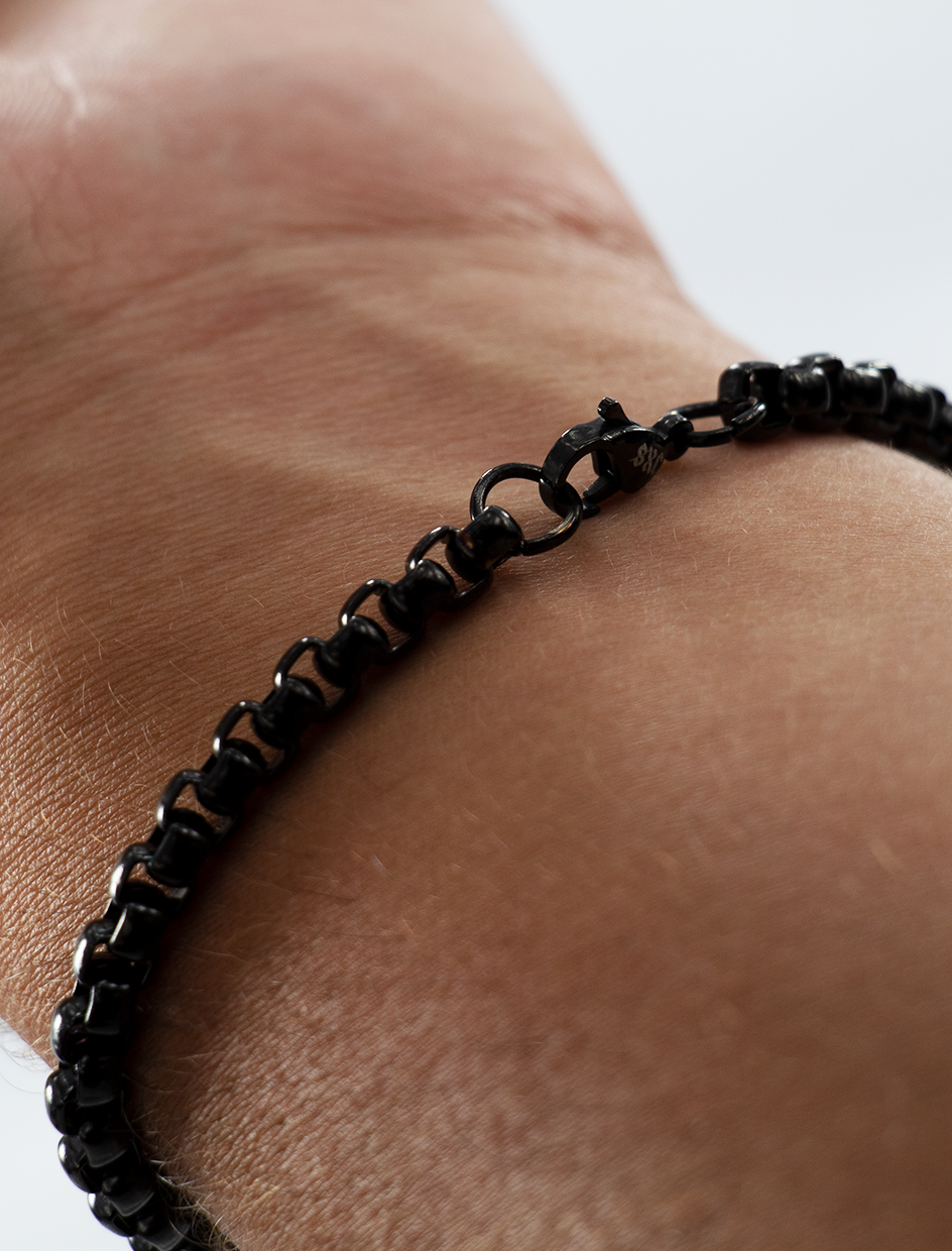 Black Stainless Steel Bracelet | Stainless Steel Bracelets | sxc.gg